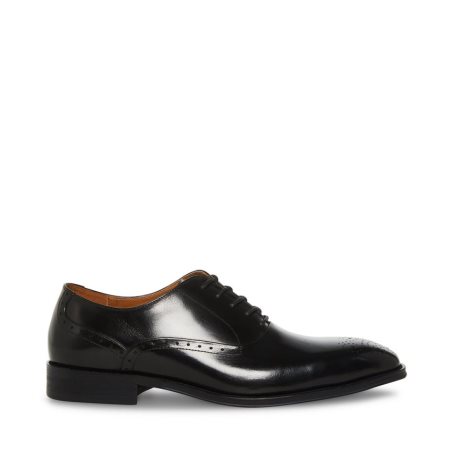 Zapatos Derby Steve Madden Zate Cuero Hombre Negras | ES XD3426